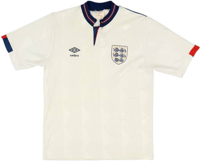 1987-90 England Home Shirt - 7/10 - (S)