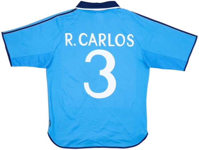 1999-00 Real Madrid Third Shirt R.Carlos #3 - 7/10 - (M)