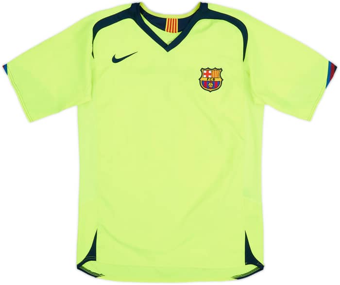2005-06 Barcelona Away Shirt Messi #30 - 7/10 - (14-15 Years)