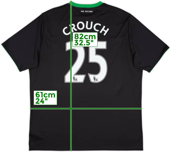 2015-16 Stoke City Away Shirt Crouch #25 - 9/10 - (XXL)