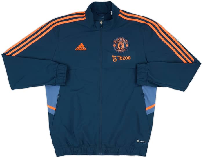 2022-23 Manchester United adidas Track Jacket - 9/10 - (M)