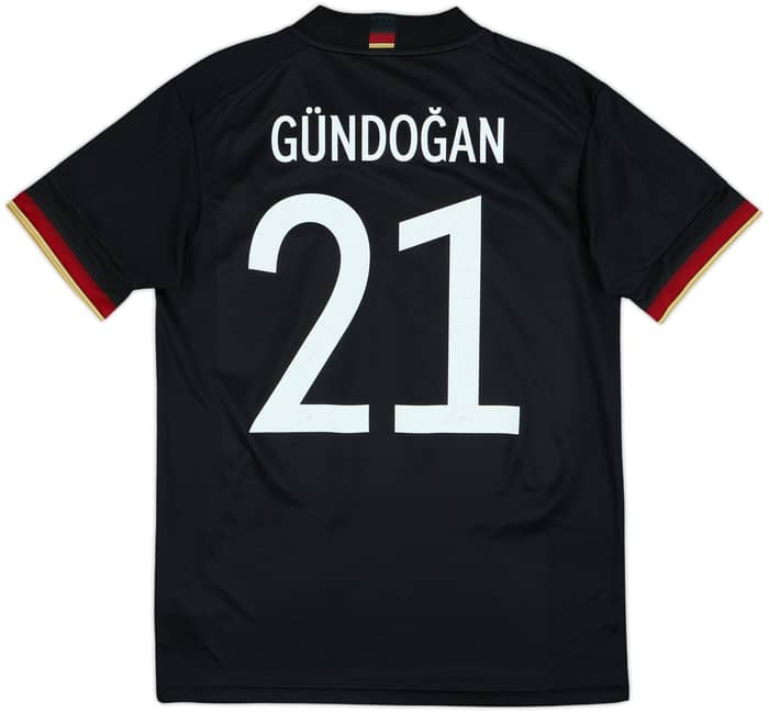 2020-21 Germany Away Shirt Gundogan #21 - 10/10 - (M)