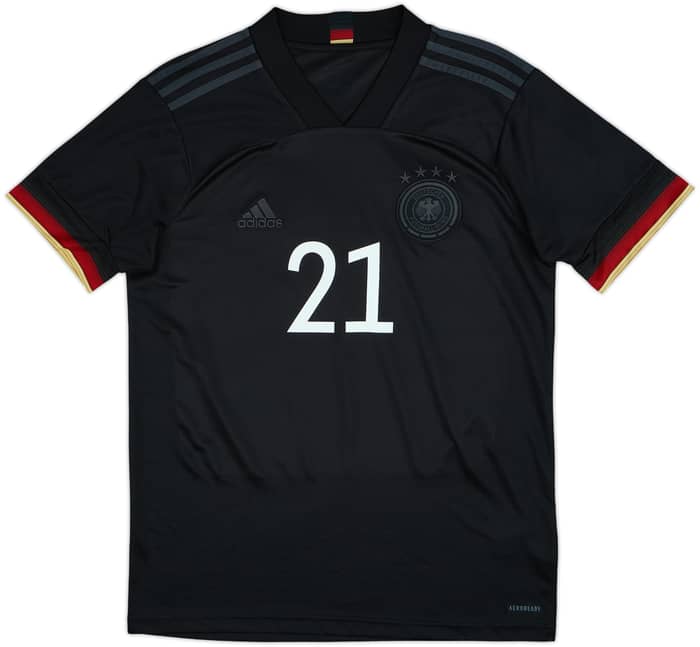 2020-21 Germany Away Shirt Gundogan #21 - 10/10 - (M)