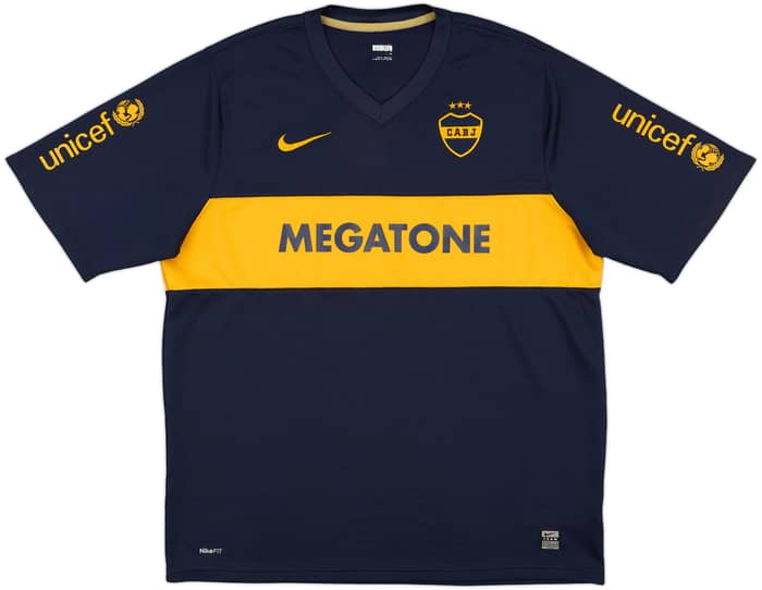 2008-09 Boca Juniors Home Shirt - 8/10 - (XL)