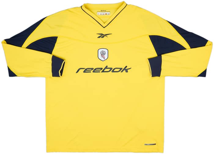 2002-03 Bolton Away L/S Shirt Okocha #10 - 8/10 - (XL)