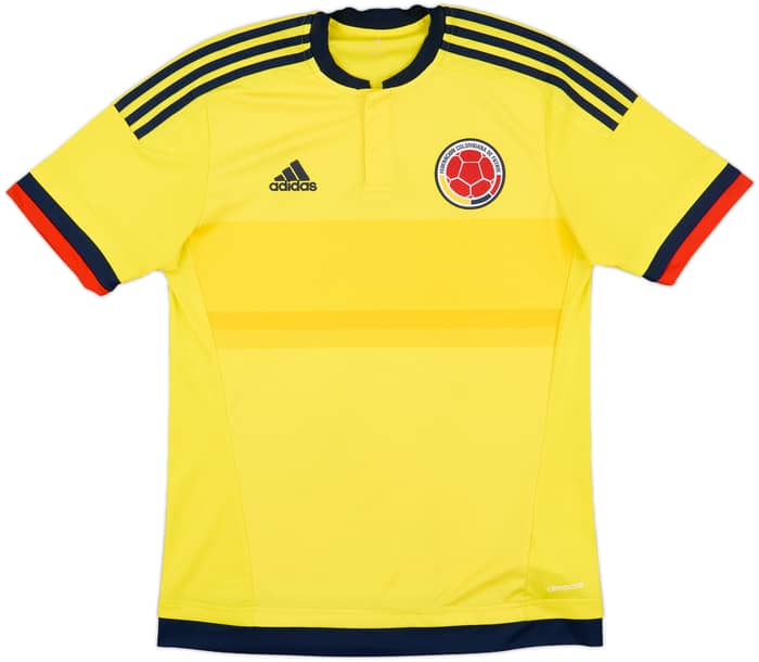 2015 Colombia Copa America Home Shirt - 8/10 - (S)