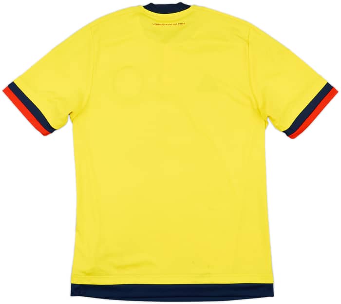 2015 Colombia Copa America Home Shirt - 8/10 - (S)