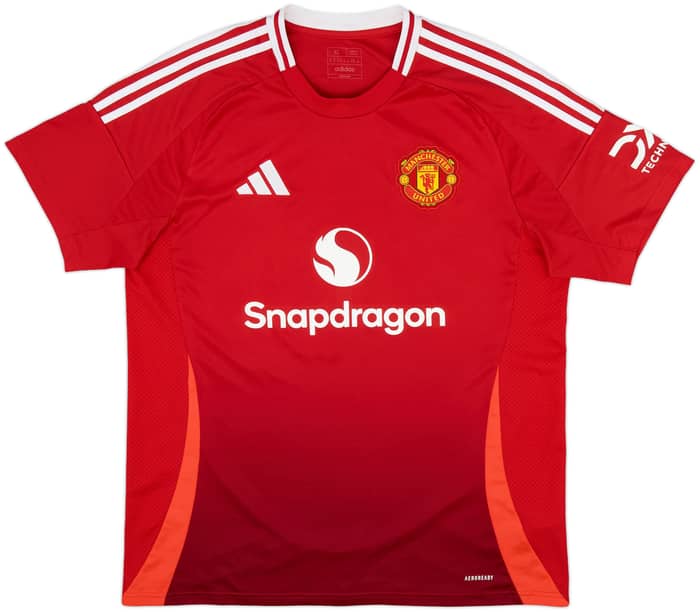 2024-25 Manchester United Home Shirt B.Fernandes #8 - 8/10 - (XL)