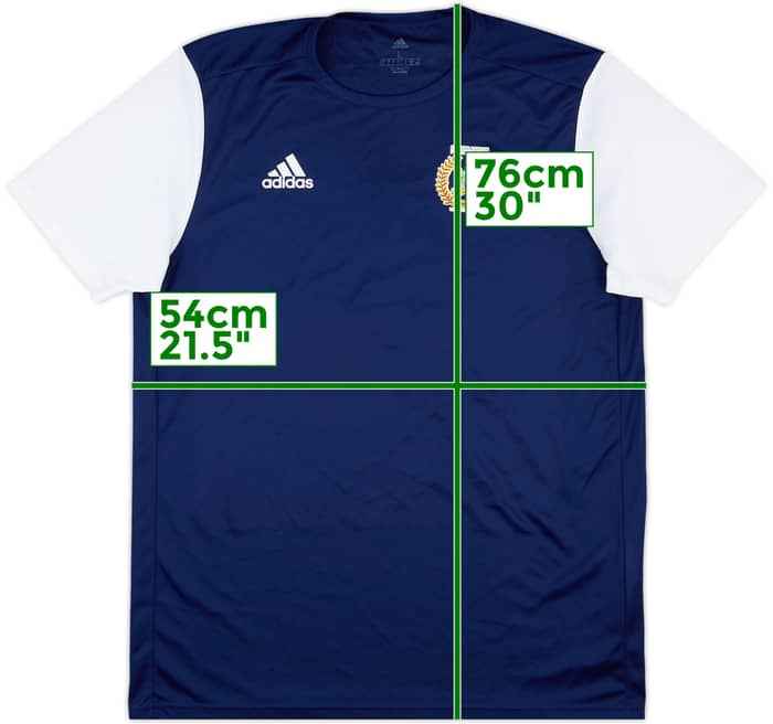 2018-19 Curzon Ashton adidas Training Shirt #4 - 10/10 - (L)