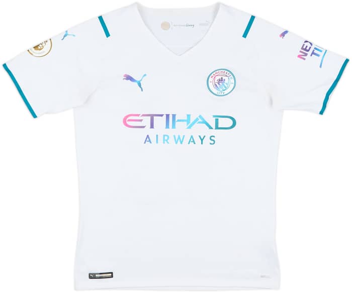 2021-22 Manchester City Authentic Away Shirt Grealish #10 - 5/10 - (L)
