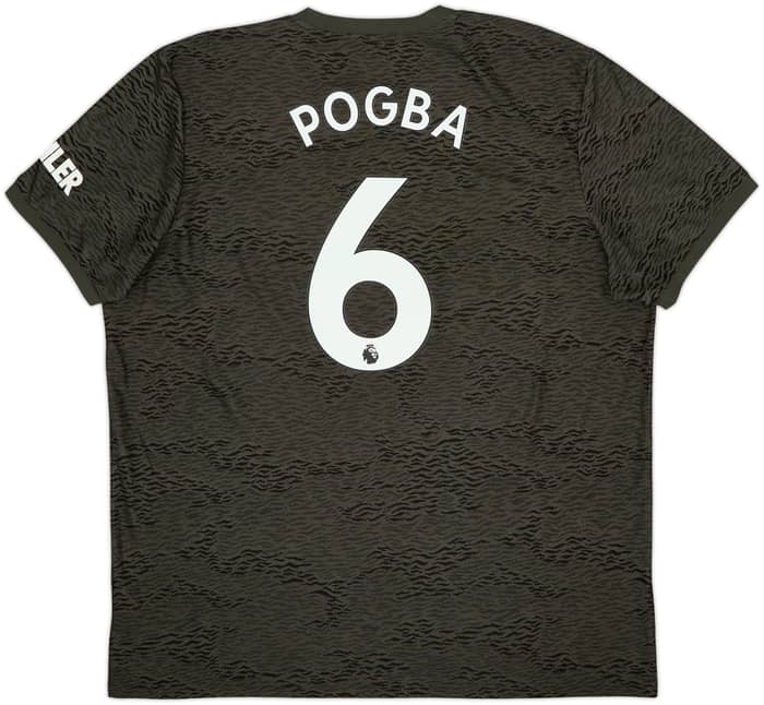 2020-21 Manchester United Away Shirt Pogba #6 - 9/10 - (XXL)