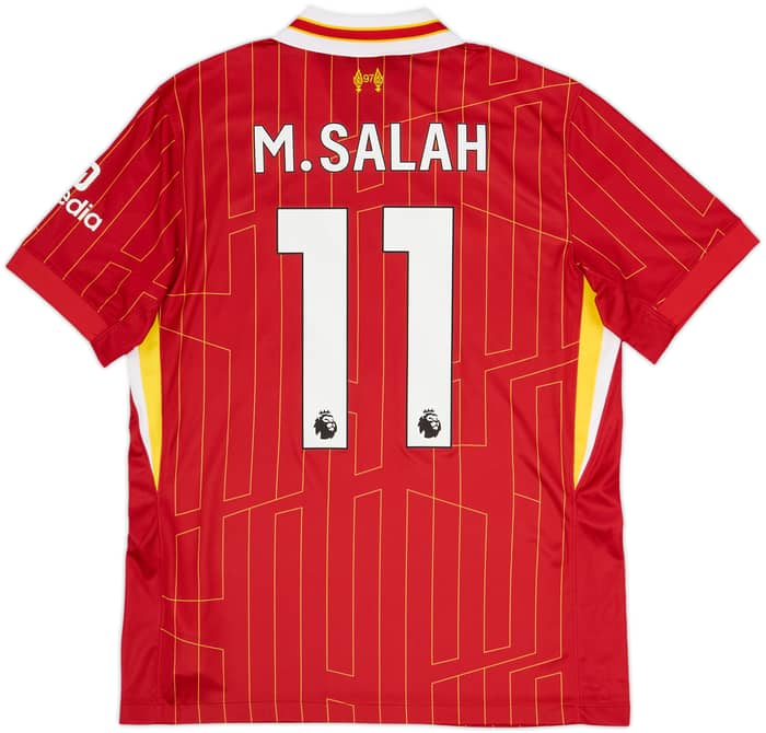 2024-25 Liverpool Home Shirt M.Salah #11 - 7/10 - (M)