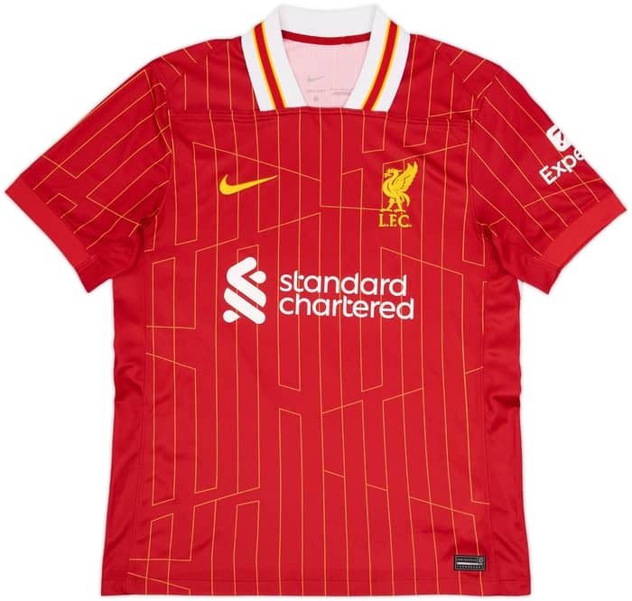 2024-25 Liverpool Home Shirt M.Salah #11 - 7/10 - (M)
