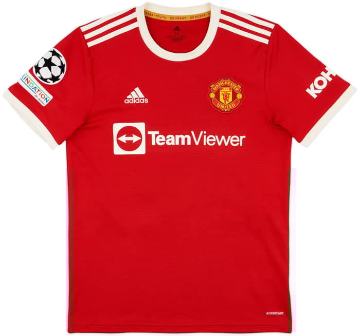 2021-22 Manchester United Home Shirt Sancho #25 - 4/10 - (M)