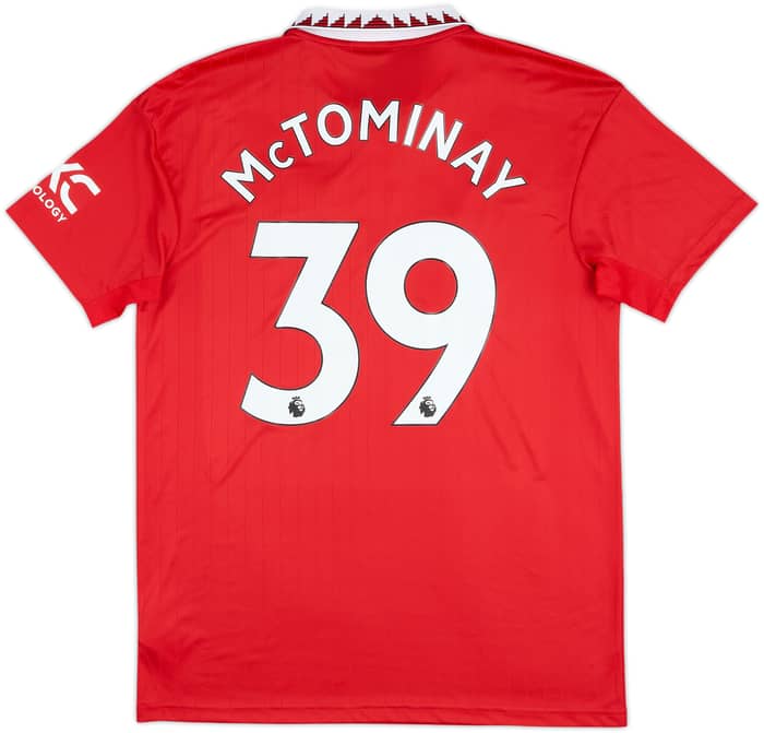 2022-23 Manchester United Home Shirt McTominay #39 - 8/10 - (L)