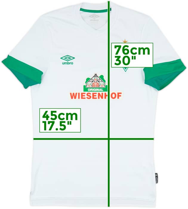 2021-22 Werder Bremen Away Shirt - 8/10 - (S)