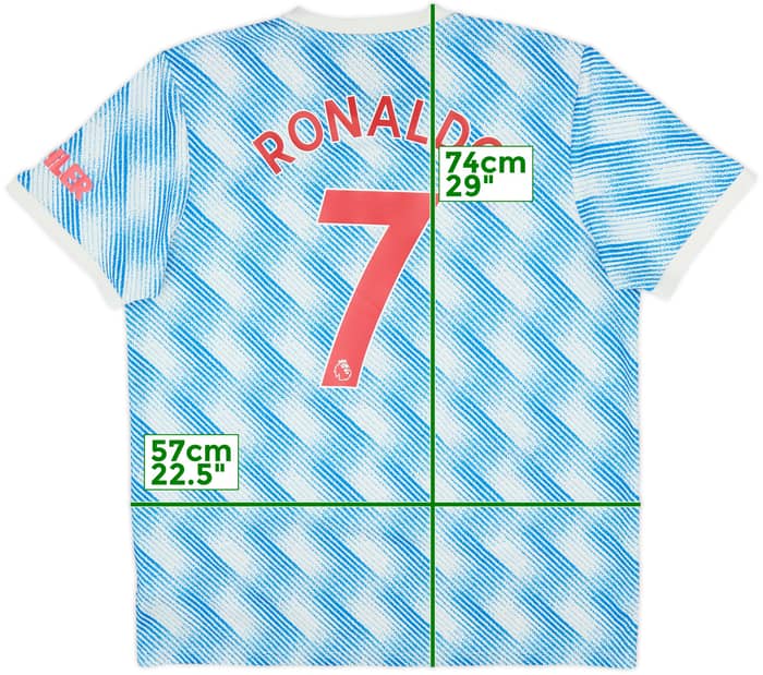 2021-22 Manchester United Away Shirt Ronaldo #7 - 5/10 - (XL)