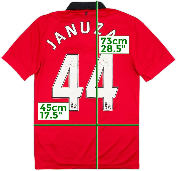 2013-14 Manchester United Home Shirt Januzaj #44 - 5/10 - (S)