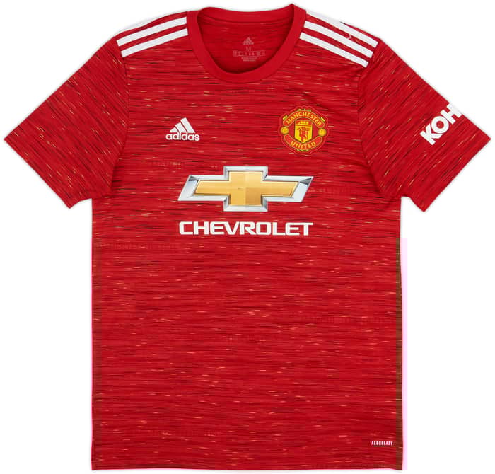 2020-21 Manchester United Home Shirt Pogba #6 - 6/10 - (M)