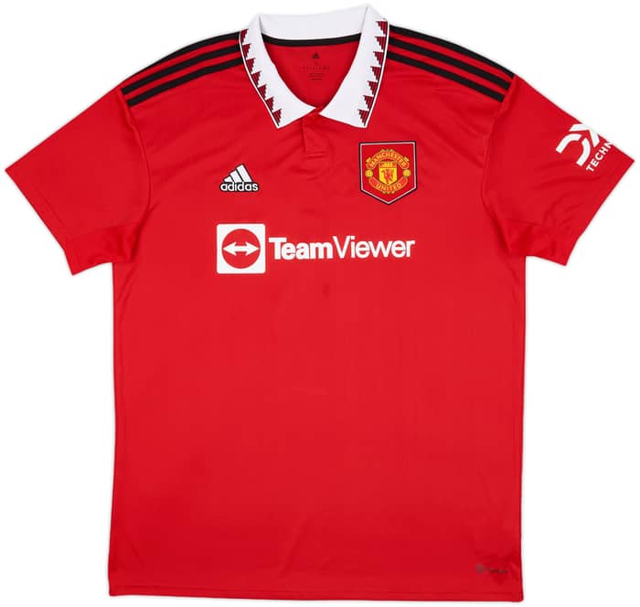 2022-23 Manchester United Home Shirt Rashford #10 - 8/10 - (XL)