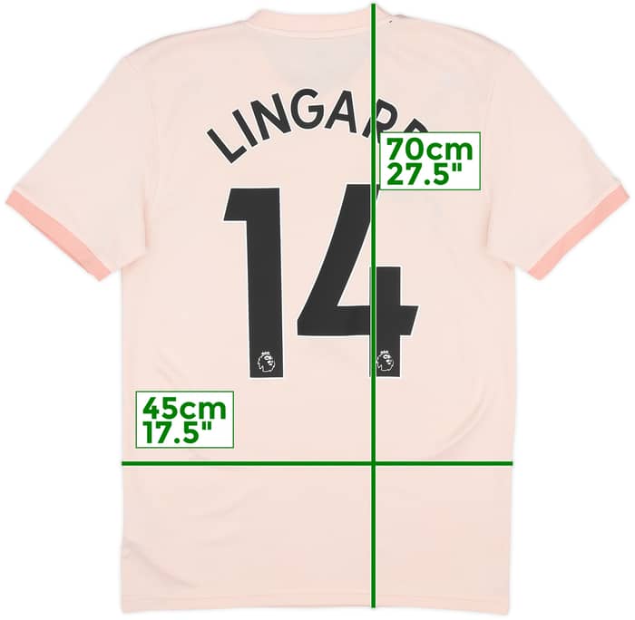 2018-19 Manchester United Away Shirt Lingard #14 - 10/10 - (S)