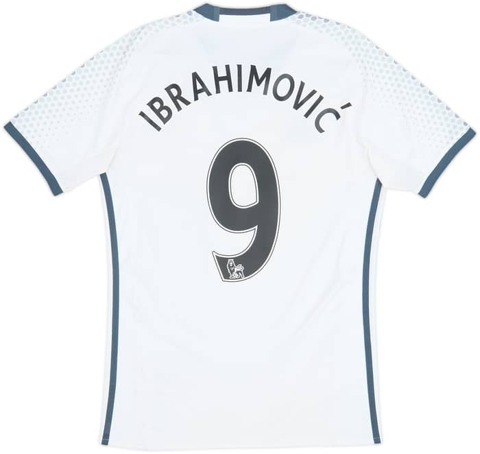 2016-17 Manchester United Third Shirt Ibrahimovic #9 - 6/10 - (XS)