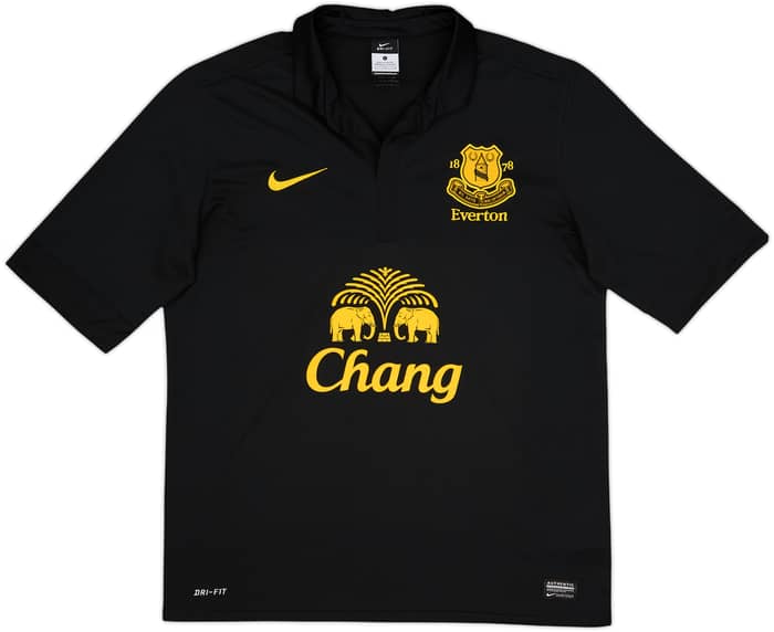 Camiseta de visitante del Everton 2012-13 Oviedo #8 - 10/10 - (L)