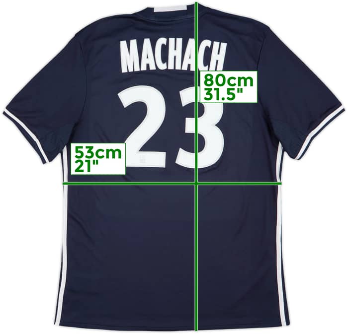 2016-17 Olympique Marseille Away Shirt Machach #23 - 8/10 - (L)