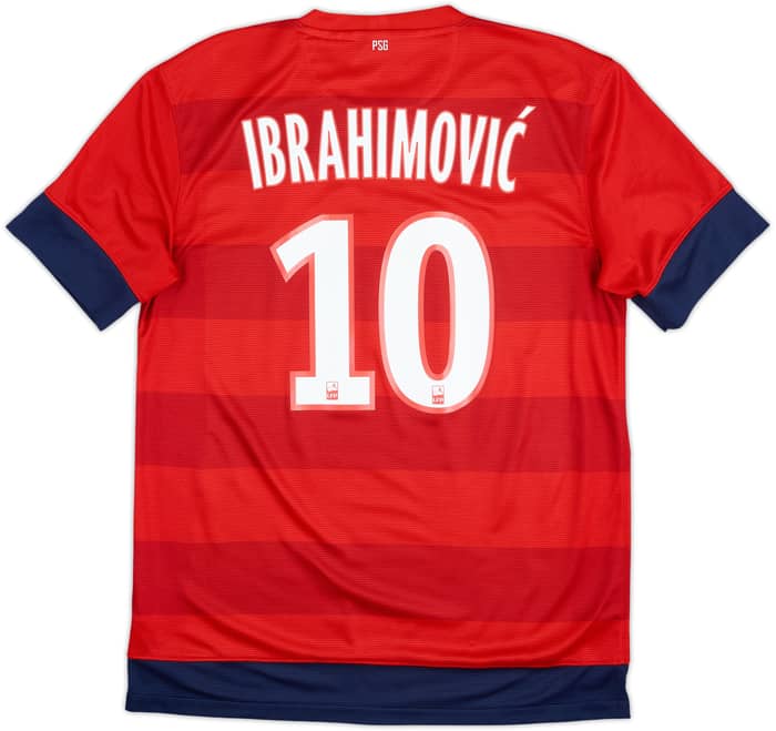 2012-13 Paris Saint-Germain Away Shirt Ibrahimovic #10 - 9/10 - (M)