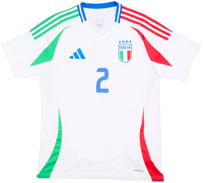 2024-25 Italy Away Shirt Di Lorenzo #2 - 7/10 - (M)