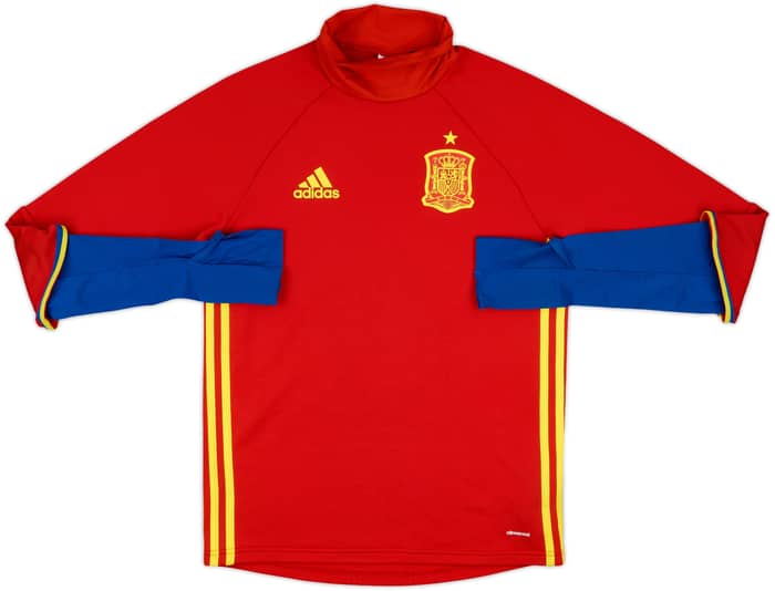 2015-16 Spain adidas Sweat Top - 8/10 - (S)