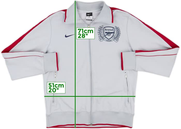 2012-13 Arsenal Nike Track Jacket - 9/10 - (L)
