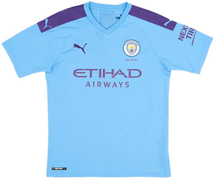 2019-20 Manchester City Home Shirt Gundogan #8 - 9/10 - (M)