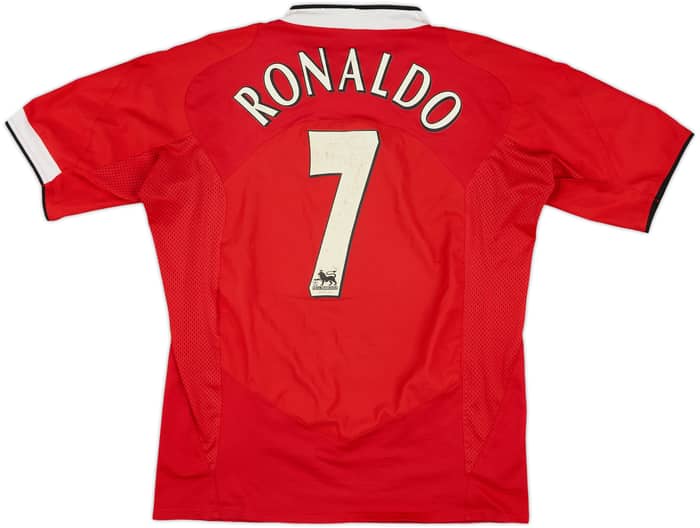 2004-06 Manchester United Home Shirt Ronaldo #7 - 6/10 - (L)