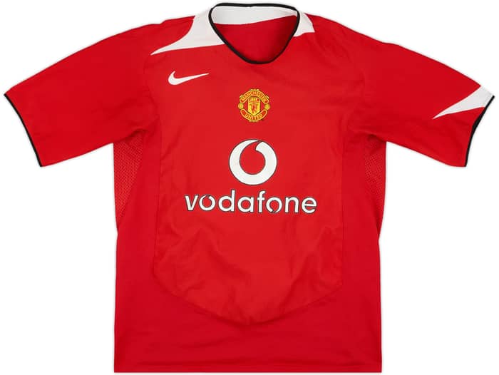 2004-06 Manchester United Home Shirt Ronaldo #7 - 6/10 - (L)