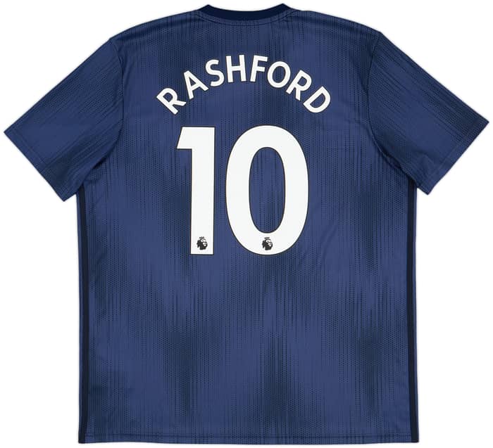 2018-19 Manchester United Third Shirt Rashford #10 - 10/10 - (XL)