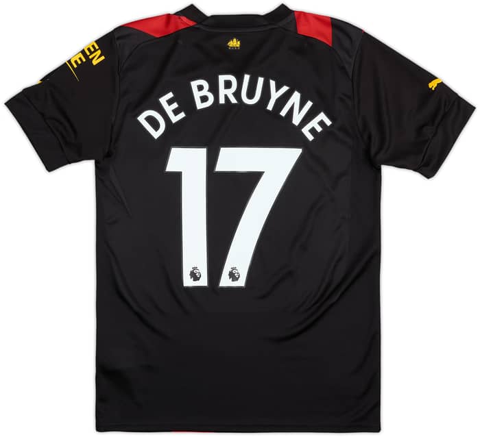 2022-23 Manchester City Away Shirt De Bruyne #17 - 8/10 - (S)
