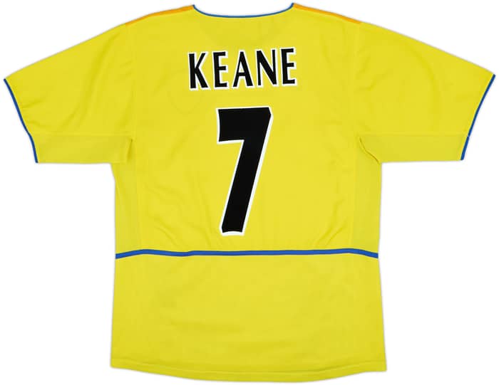 2002-03 Leeds United Away Shirt Keane #7 - 8/10 - (M)