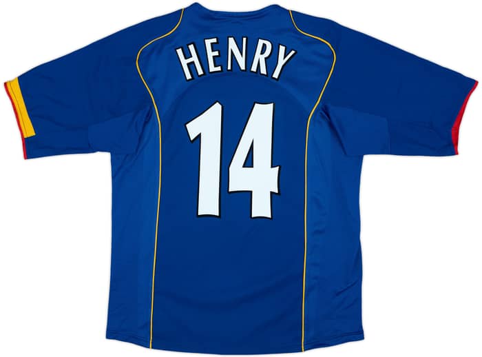 2004-06 Arsenal Away Shirt Henry #14 - 7/10 - (L)