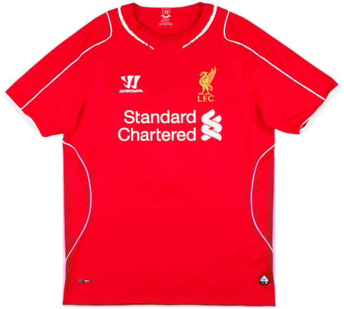 2014-15 Liverpool Home Shirt Gerrard #8 - 6/10 - (M)