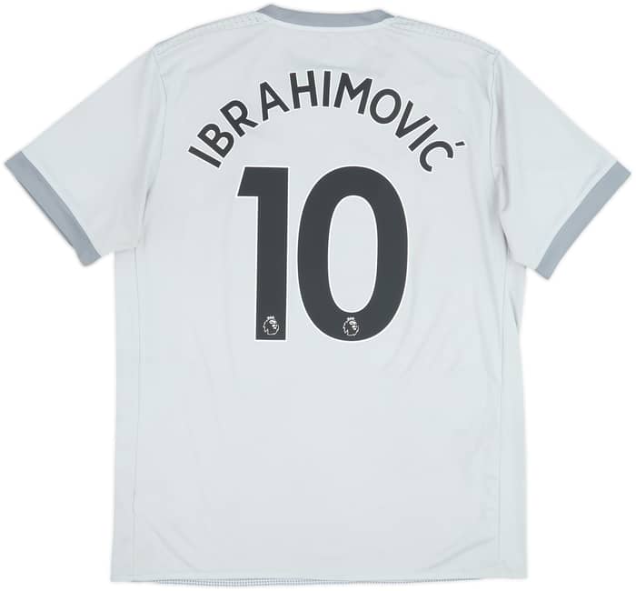 2017-18 Manchester United Third Shirt Ibrahimovic #10 - 8/10 - (L)