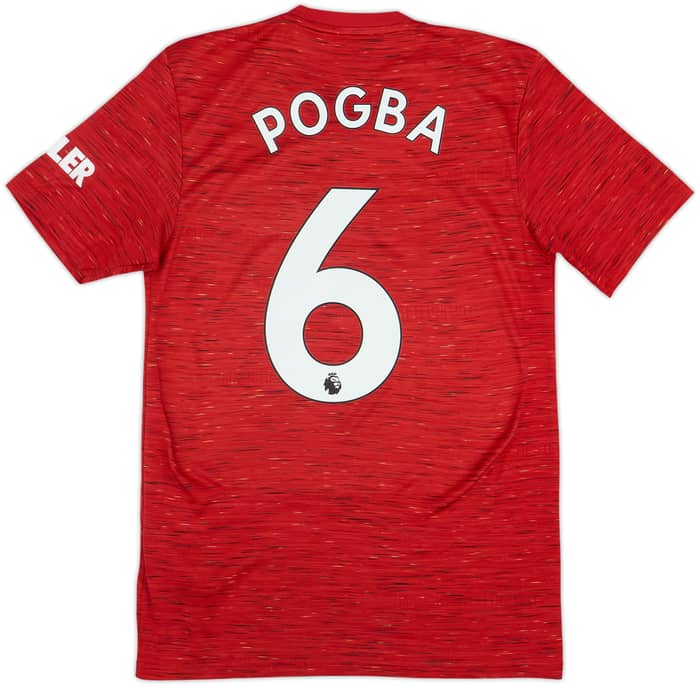 2020-21 Manchester United Home Shirt Pogba #6 - 6/10 - (S)