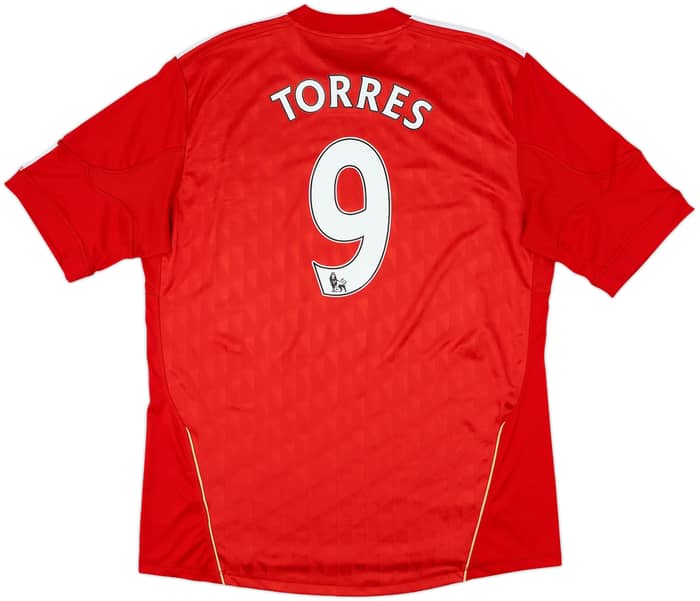 2010-12 Liverpool Home Shirt Torres #9 - 6/10 - (XL)