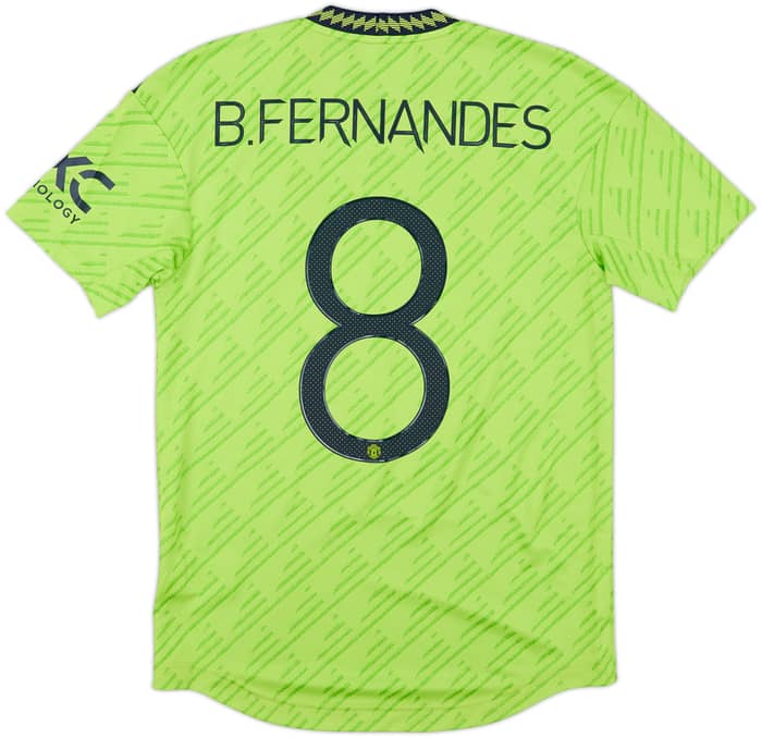 2022-23 Manchester United Authentic Third Shirt B.Fernandes #8 (S)