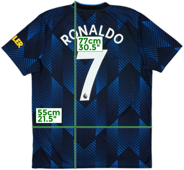 2021-22 Manchester United Third Shirt Ronaldo #7 - 7/10 - (L)