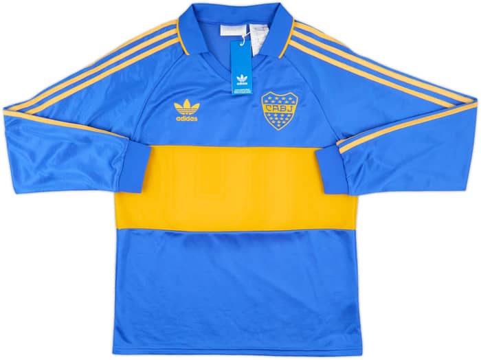 1993 Boca Juniors adidas Originals Reissue Home L/S Shirt #10 (S)