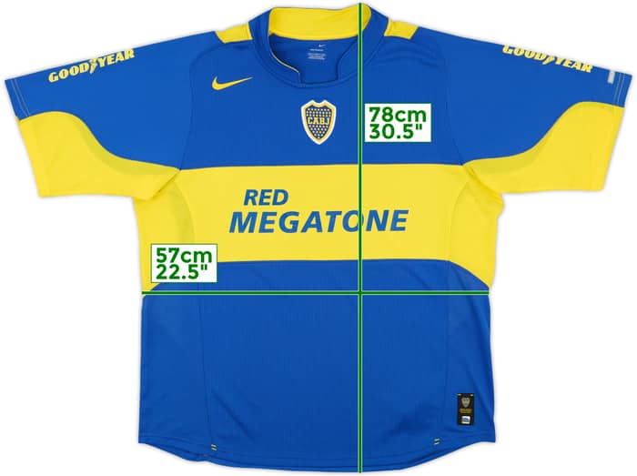 2005 Boca Juniors Home Shirt - 9/10 - (XL)