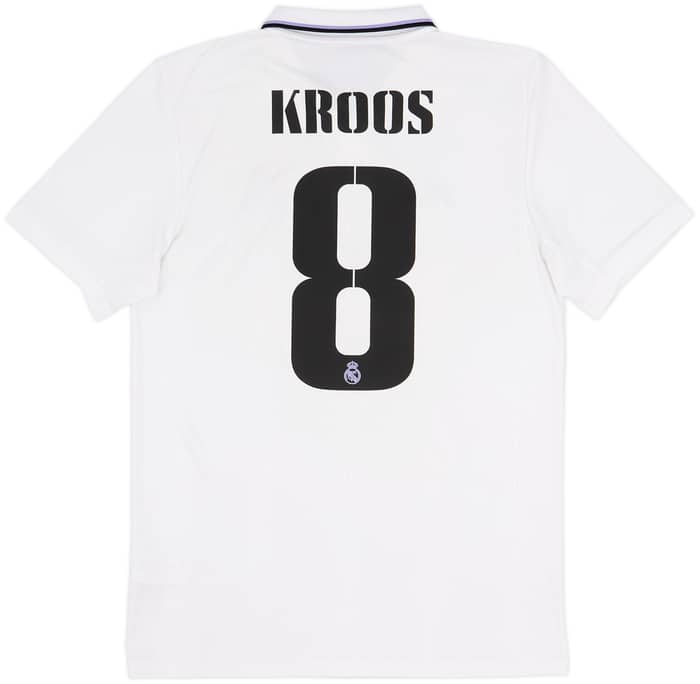 Camiseta de local del Real Madrid 2022-23 Kroos #8 - 10/10 - (M)