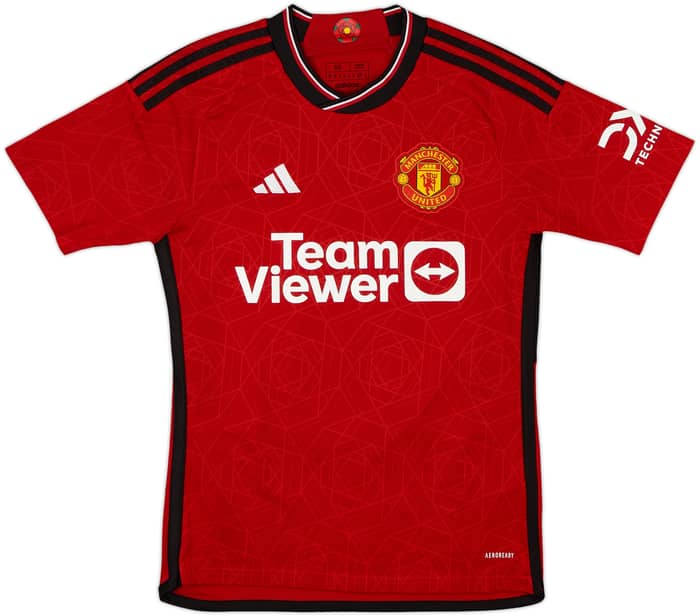 2023-24 Manchester United Home Shirt B.Fernandes #8 - 8/10 - (XS)