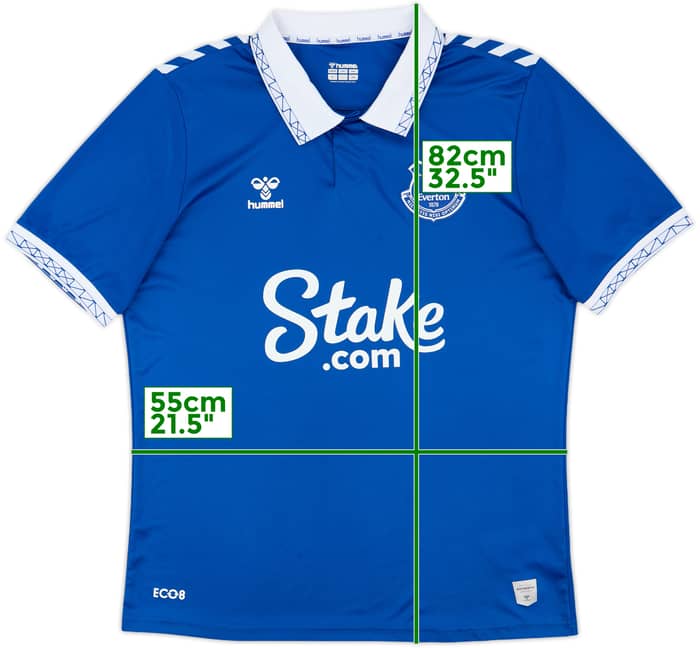 2023-24 Everton Home Shirt - 9/10 - (XL)